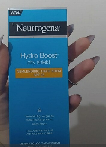 neutrogena 25 spf gunes kremi sifir acilmamis urundur