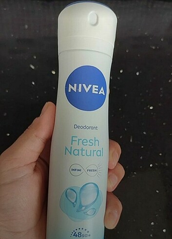 nivea natural fresh deodorant sifir urundur