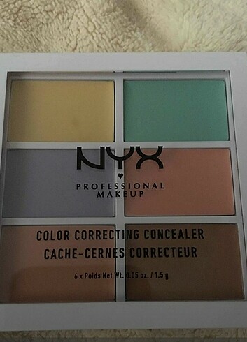  Beden nyx profesyonel concealer kapatici paleti sivilce leke morluk y