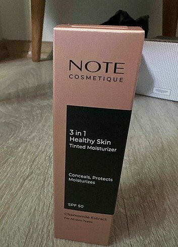 Beden en sevilen note cosmetics cok amacli krem healthy skin ton esit