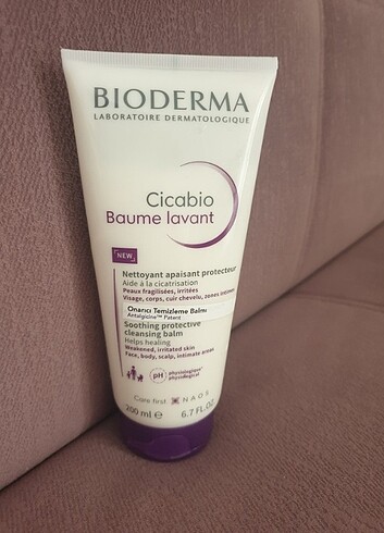 bioderma patentli cicabio onarici yuz temizleme jeli sifir orjin