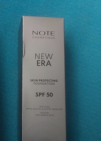 Note New Era SPF50 Fondöten Bej Parlak