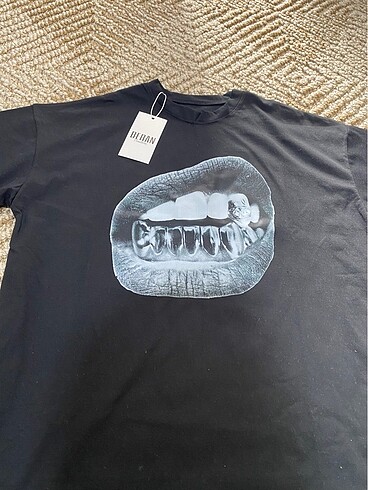 Rick Owens DARK GRİLLZ BLACK OVERSİZE TEE