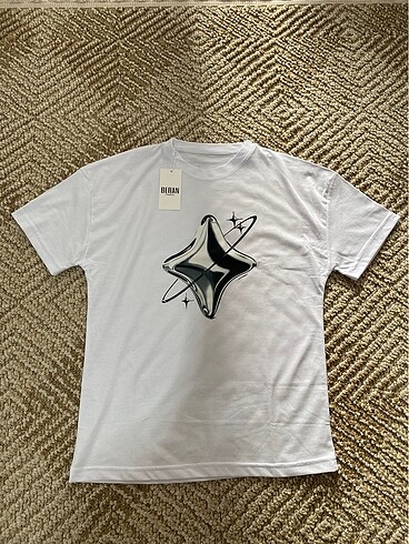 SİLVER STAR OVERSİZE TEE