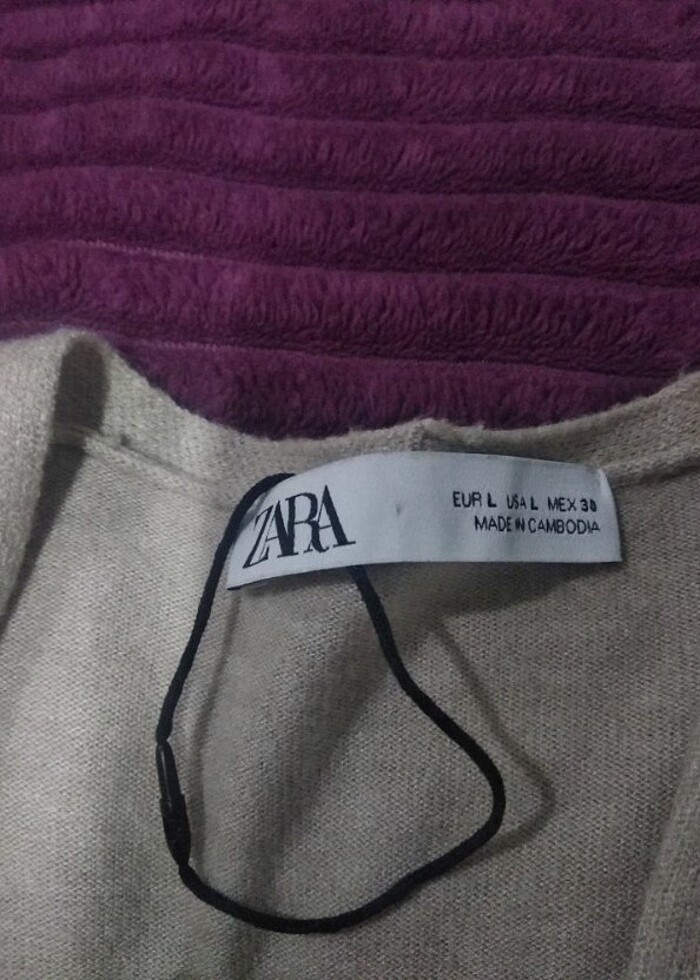 orijinal zara triko hirka - Görsel 3