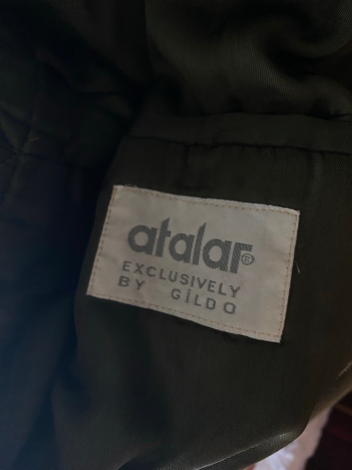 Erkek Haki Midi Boy Düğmeli Ceket - Görsel 3