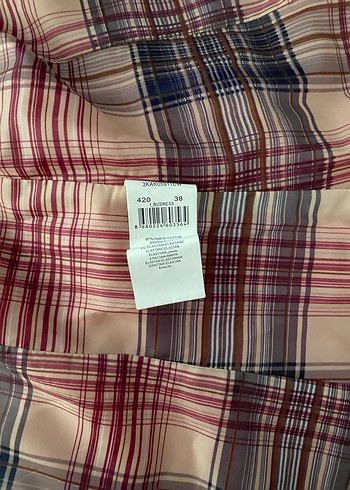 Kadın kırmızı blazer ceket - Görsel 3