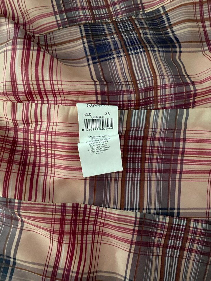 Kadın kırmızı blazer ceket - Görsel 3