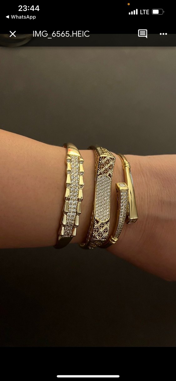 Gold kelepçe - Görsel 3