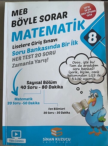 Lgs Sinan kuzucu matematik