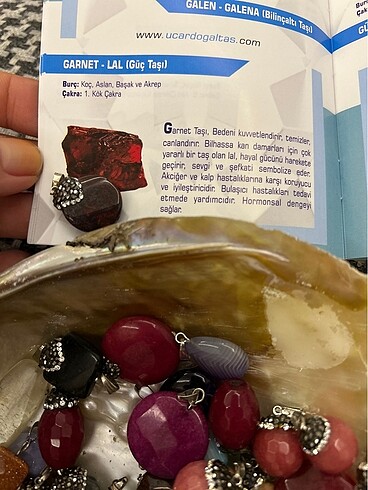 Lal güç taşı Garnet