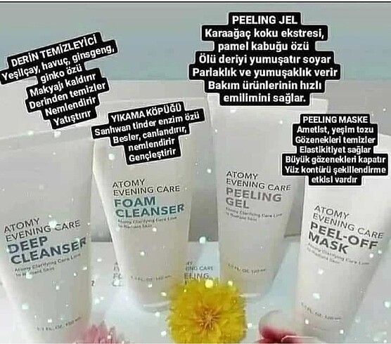 Beden Renk Kore profesyonel cilt bakım seti