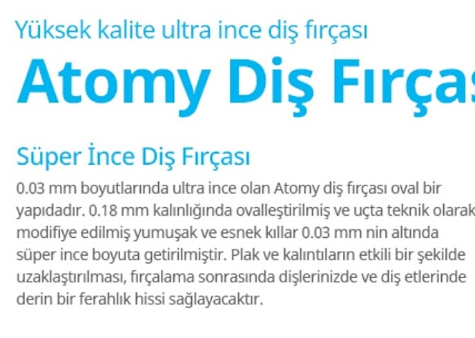 Beden Renk Ağız diş seti