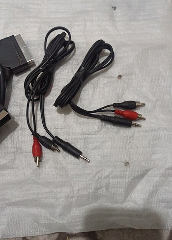 Scart ve RCA Ses Bağlantı Kabloları Seti - Görsel 2