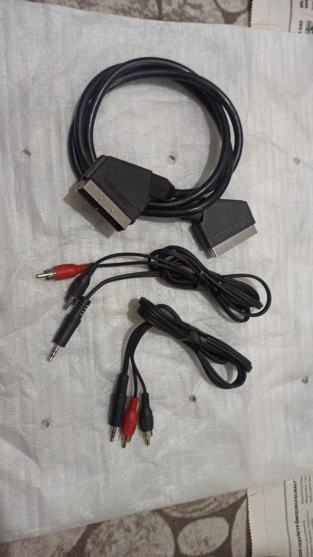 Scart ve RCA Ses Bağlantı Kabloları Seti - Görsel 3