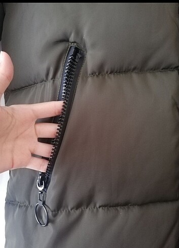 xl Beden haki Renk şişme mont