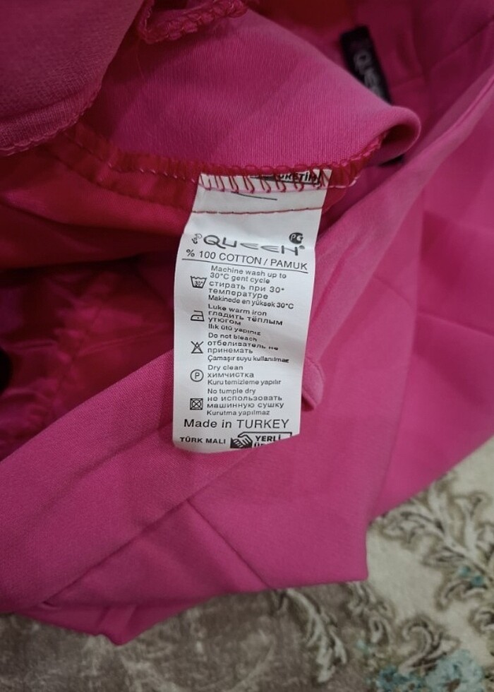 Pembe havuç pantolon - Görsel 4