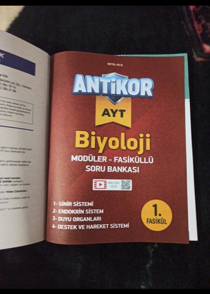 antikor ayt biyoloji  - Görsel 4