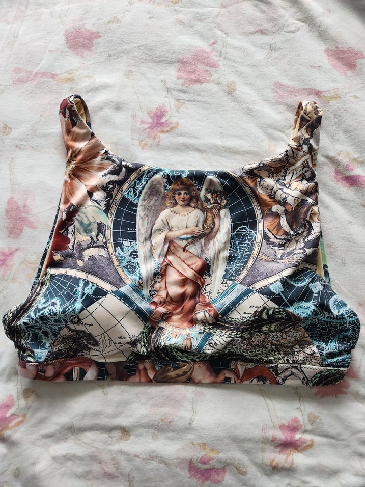 Baskılı Kadın Büstiyer - Görsel 2