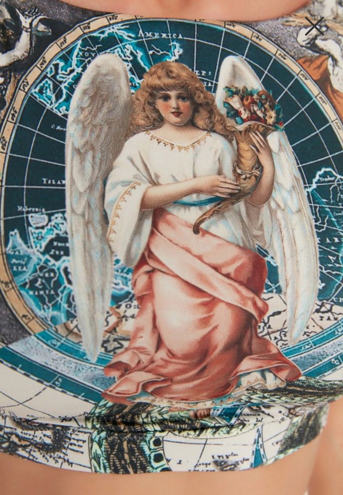 Baskılı Kadın Büstiyer - Görsel 5