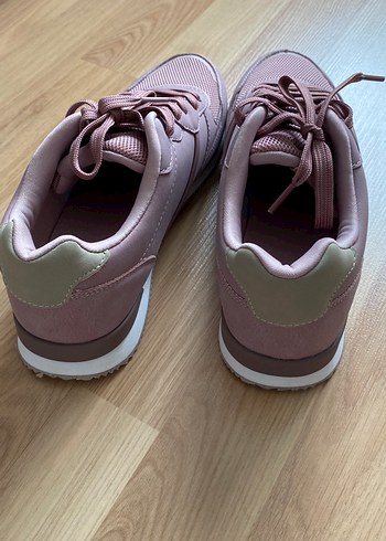 37 Beden pembe Renk Mango Pastel pembe Kadın Spor Ayakkabı