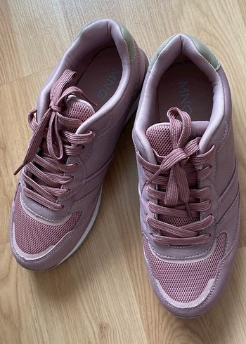 Mango Mango Pastel pembe Kadın Spor Ayakkabı