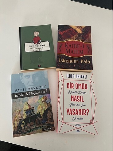 İskender Pala İlber Ortaylı 4 kitap