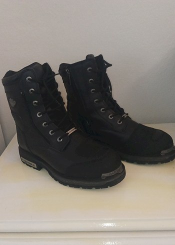 Erkek Siyah Harley-davidson Botlar - Görsel 2