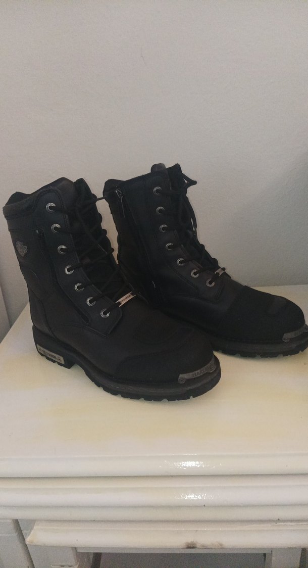 Erkek Siyah Harley-davidson Botlar - Görsel 2