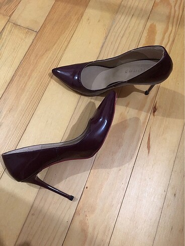 38 Beden bordo Renk Bordo Stiletto butik