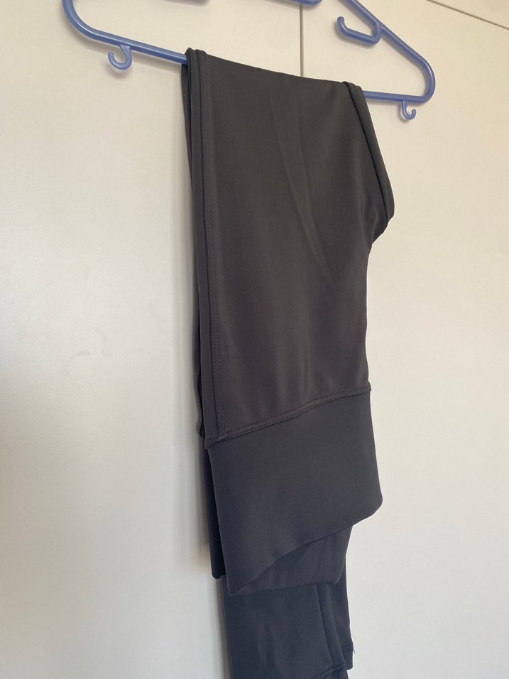 Gri Spor Kadın Tayt - Görsel 2