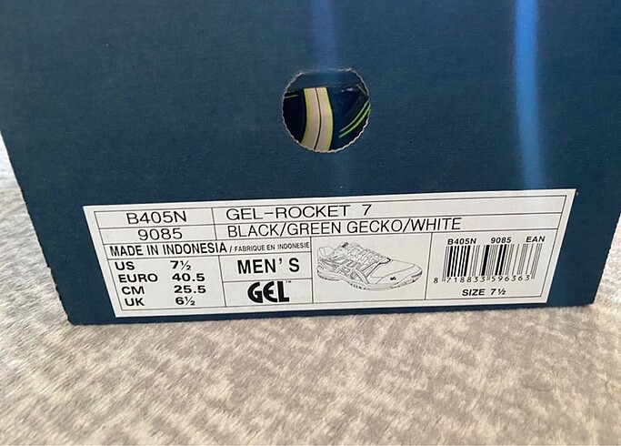 Ascis voleybol ayakkabısı - Görsel 5