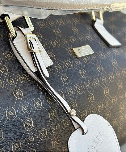  Beden VAKKO KAHVE MONOGRAM SPEEDY ÇANTA