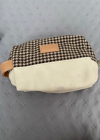 Hackett Fermuarlı Deri Kadın Makyaj Çantası