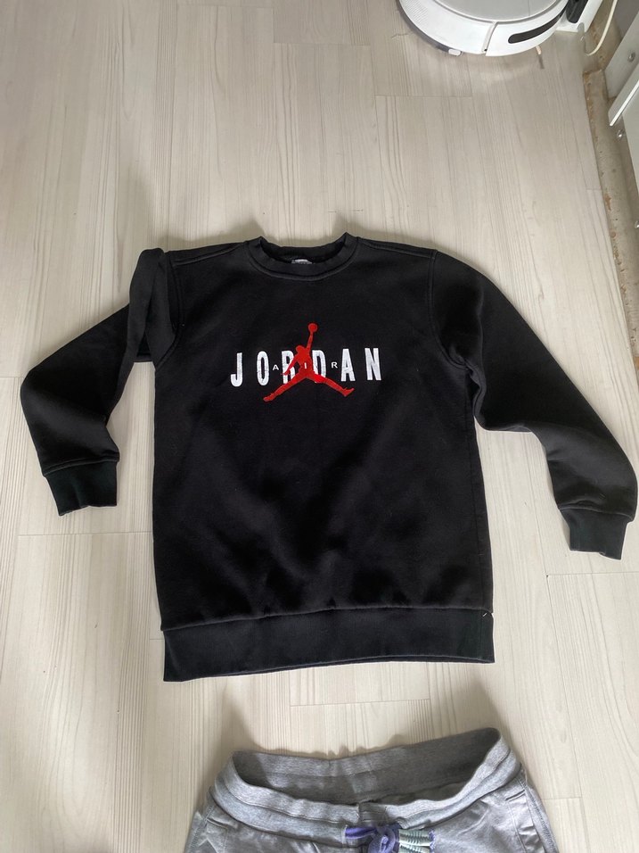 Erkek Gri Loose Fit Sweatpant - Görsel 3