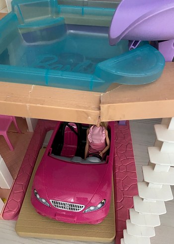 Pembe Çift Katlı Oyuncak Ev - Görsel 6