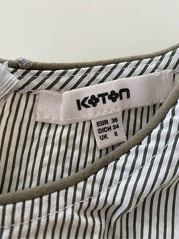 Koton Koton 36 beden kalem elbise