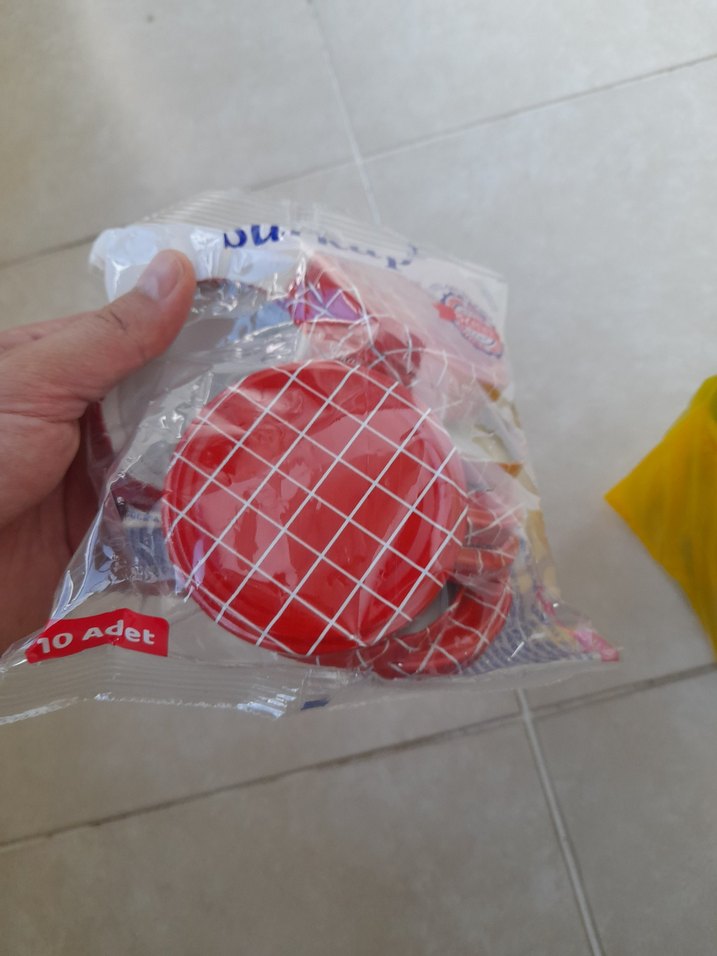 RENKLİ KAVANOZ KAPAĞI 10 ADET - Görsel 2