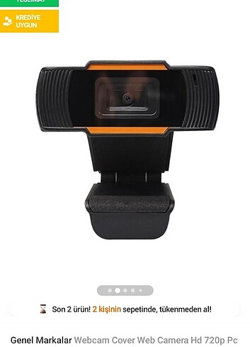 Diğer WEBCAM MİKROFONLU KAMERA 720P