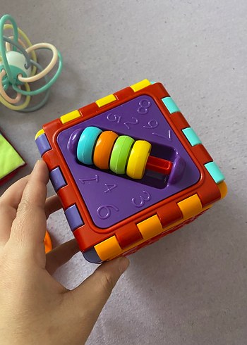 Renkli Bebek Aktivite Oyuncak Seti - Görsel 2