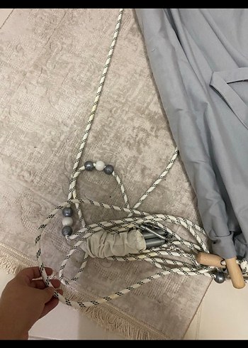 Gri Bebek Taşıma Askısı - Görsel 4