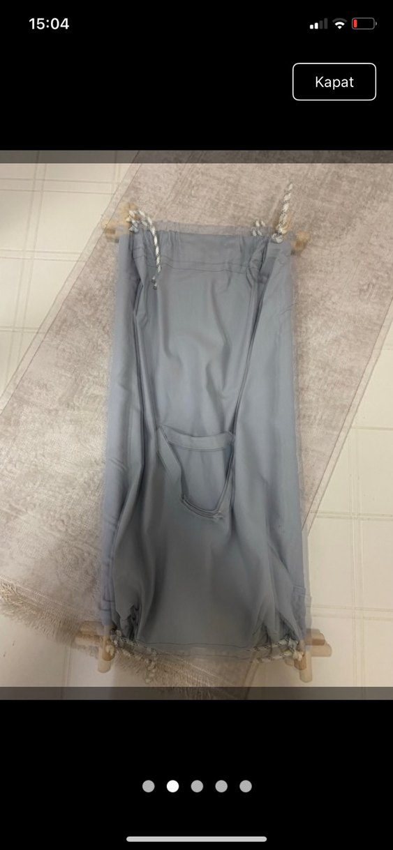 Gri Bebek Taşıma Askısı - Görsel 2