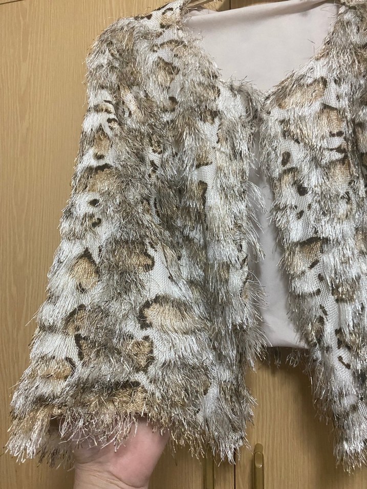 Bohem Kısa Suni Kürk Ceket - Görsel 2