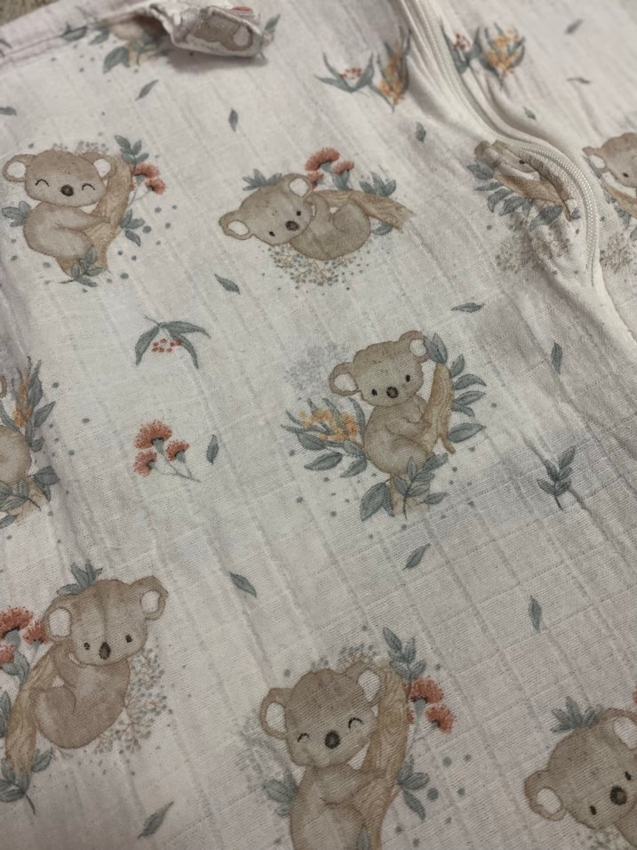 Nakışlı Pamuklu puset örtüsü - Görsel 3