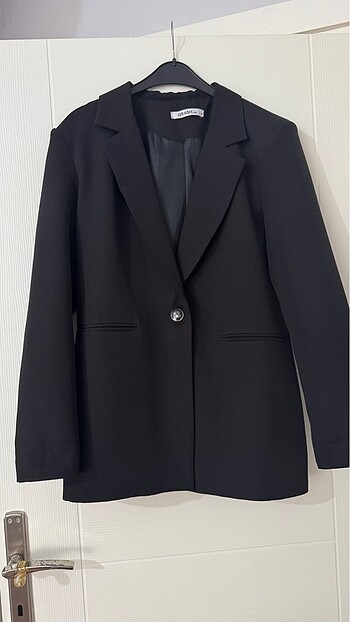 Siyah blazer ceket