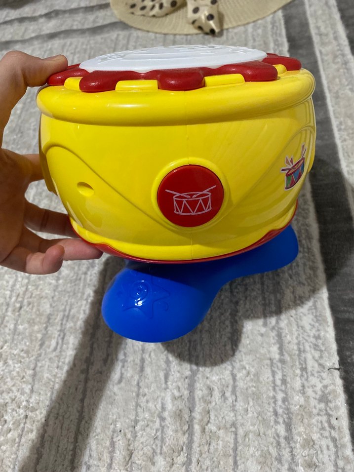 Renkli Müzikli Oyuncak Davul - Görsel 2