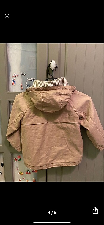 Trençkot / yağmurluk / rüzgarlık / hırka - Görsel 4