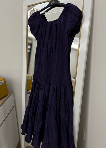 Mor Kadın Elbise - Görsel 4