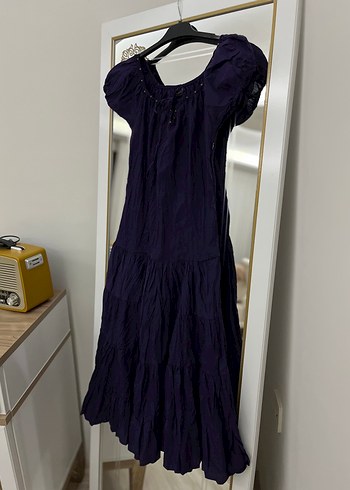 Mor Kadın Elbise - Görsel 3