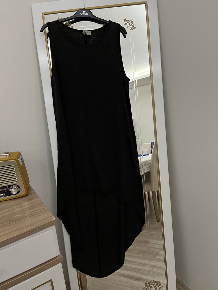 Füme  Kısa Kollu Kadın Tunik Tesettür - Görsel 4